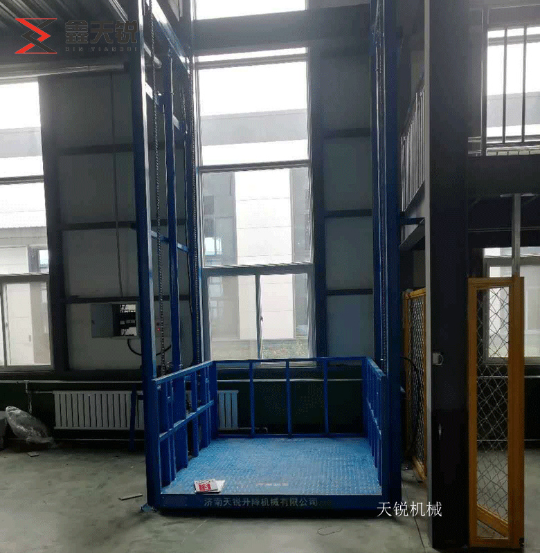 贺州导轨式升降机验收合格