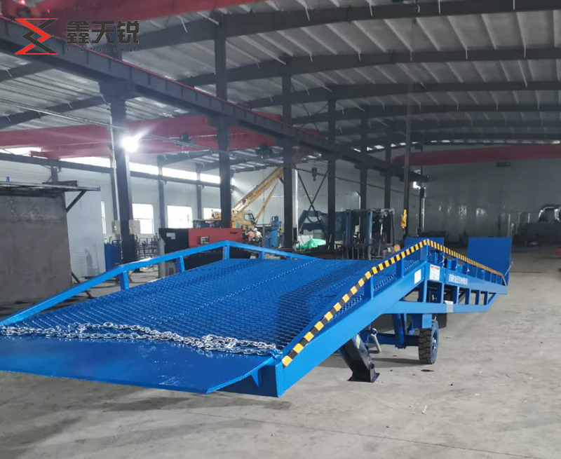 贺州移动式液压登车桥生产车间